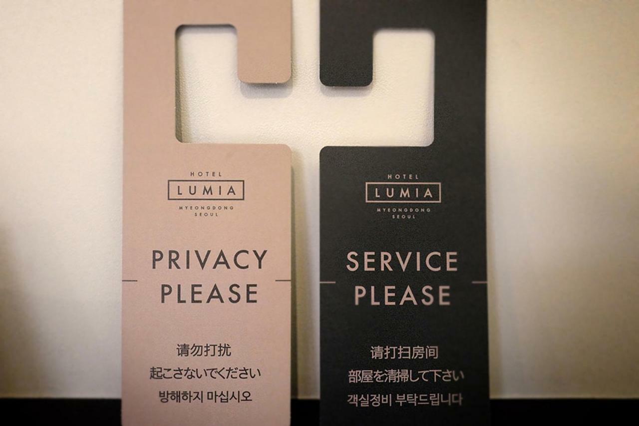 Hotel Lumia Myeongdong Seul Dış mekan fotoğraf